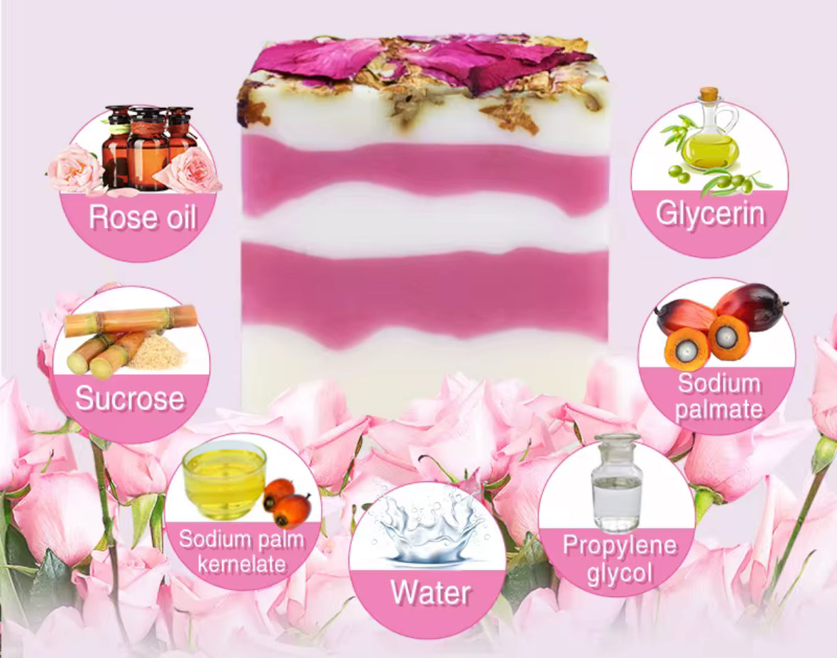 Wildest Dream- (Rose Yoni Soap Bar) Feminine Vagina Wash